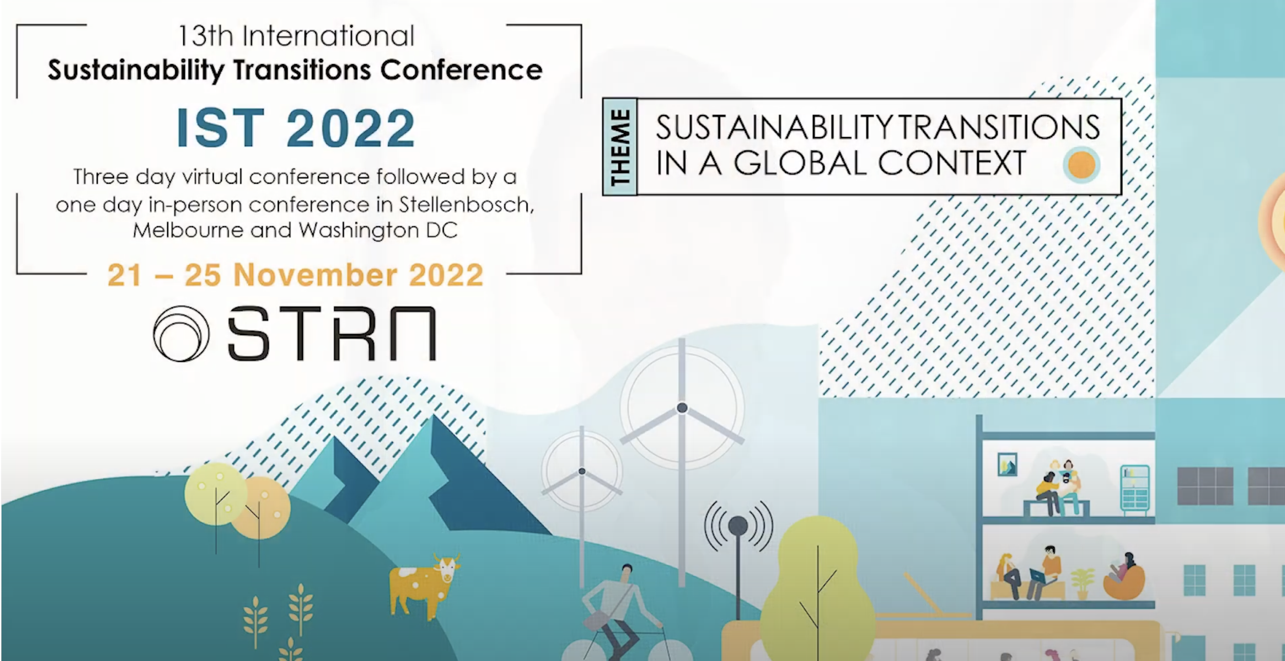 13th International Sustainability Transitions Conference Regional Hub – Keynote by Chantal Naidoo